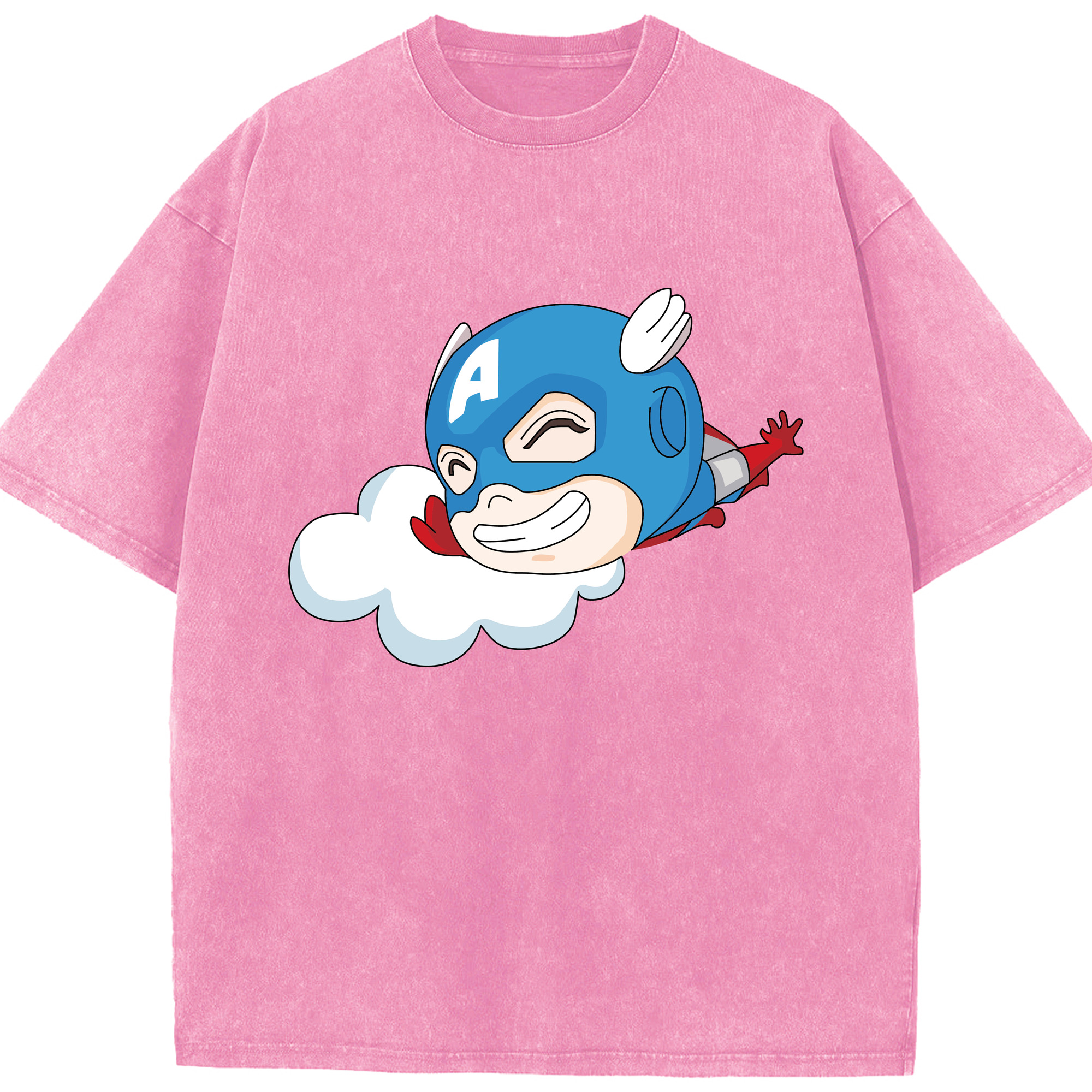 （画像用） アベンジャーズ The Avengers 綿100% ヴィンテージ風 半袖Tシャツ（フロントプリント）